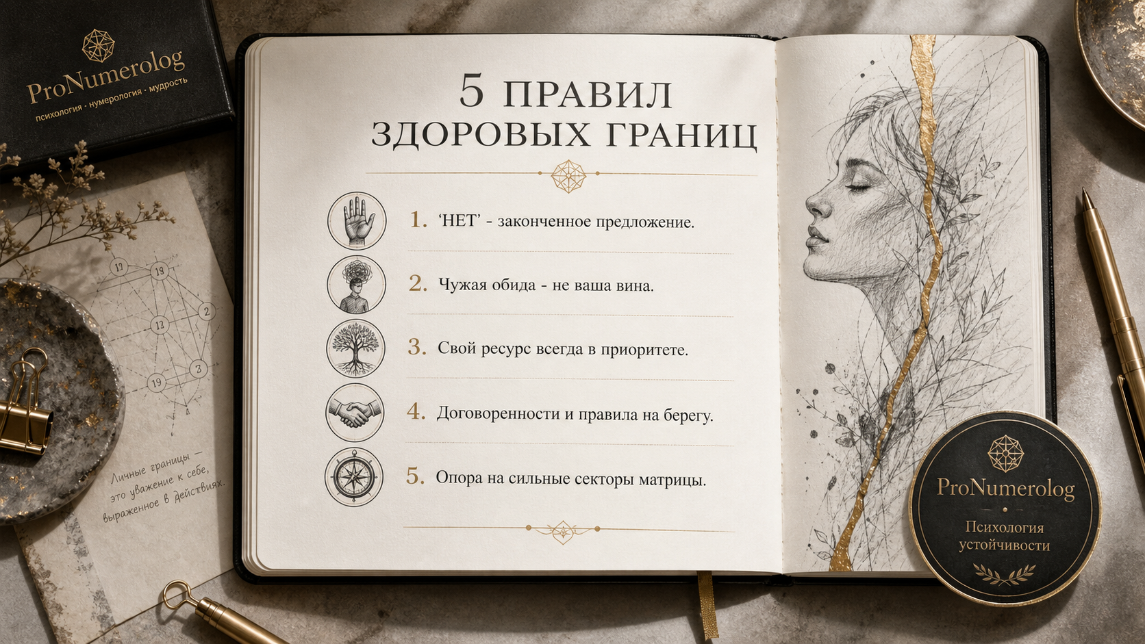 Чеклист: 5 правил здоровых границ