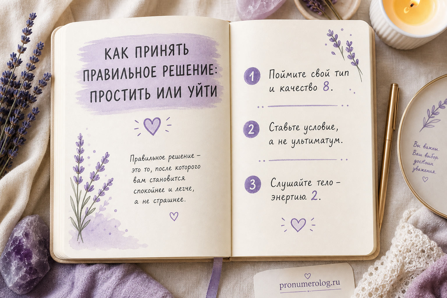 Чек-лист: почему прощают или уходят
