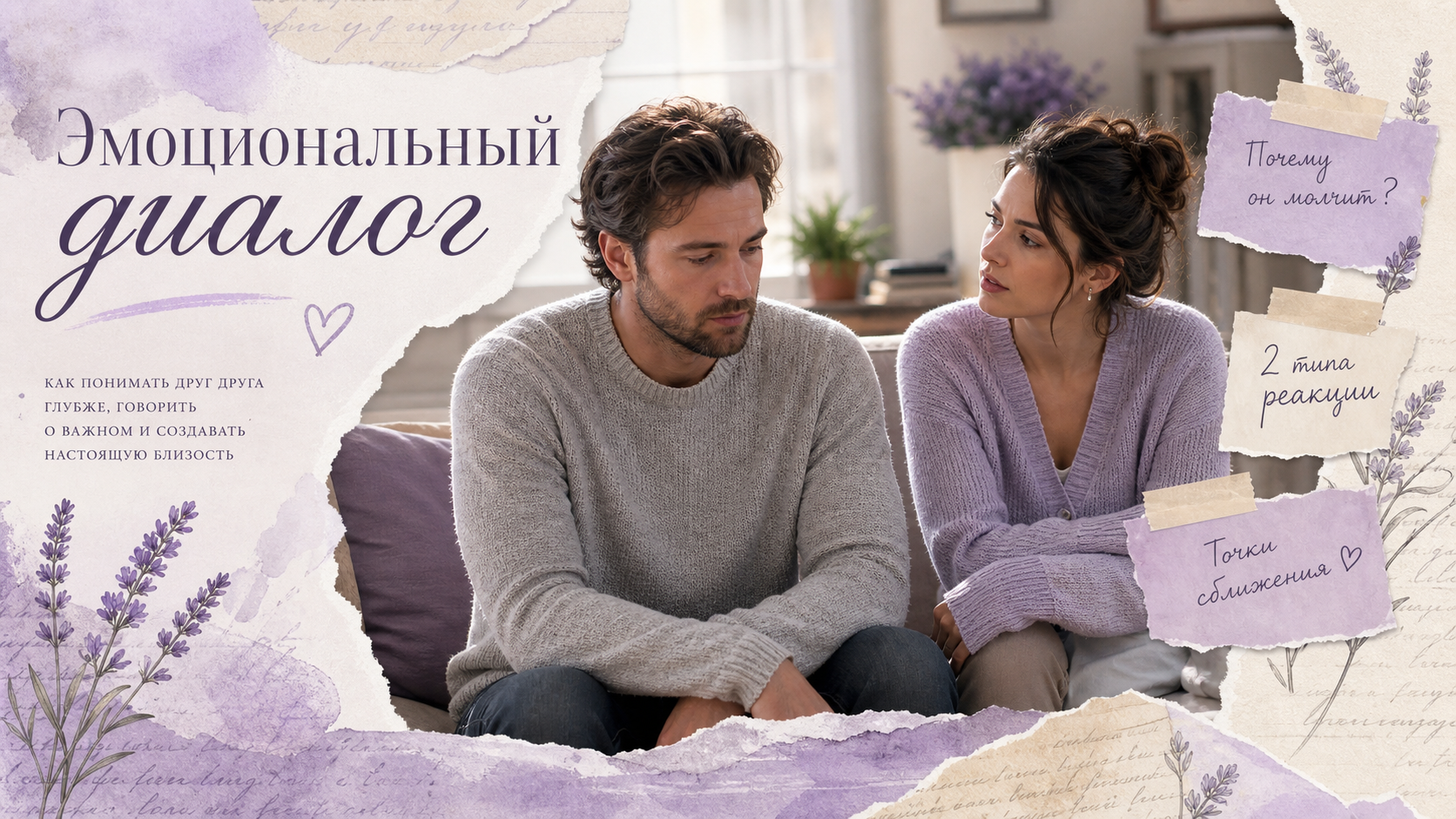 Эмоциональный диалог: почему мужчина замолкает во время ссоры