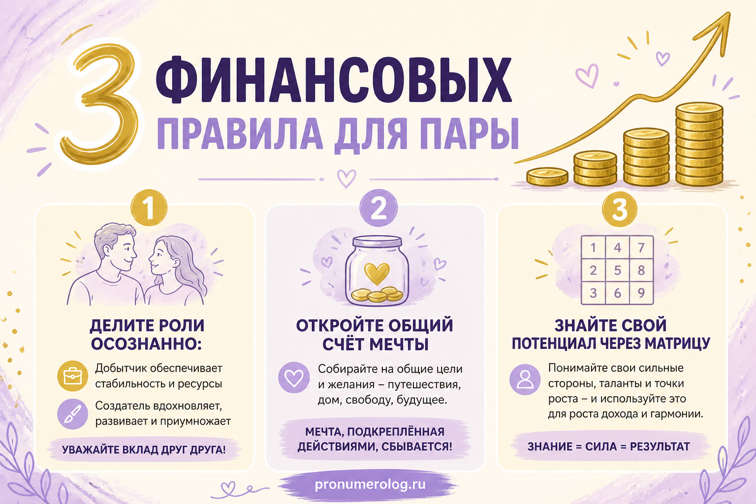 Чек-лист: финансовая гармония в семье
