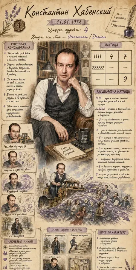 Постер: Константин Хабенский
