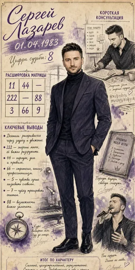 Постер: Сергей Лазарев